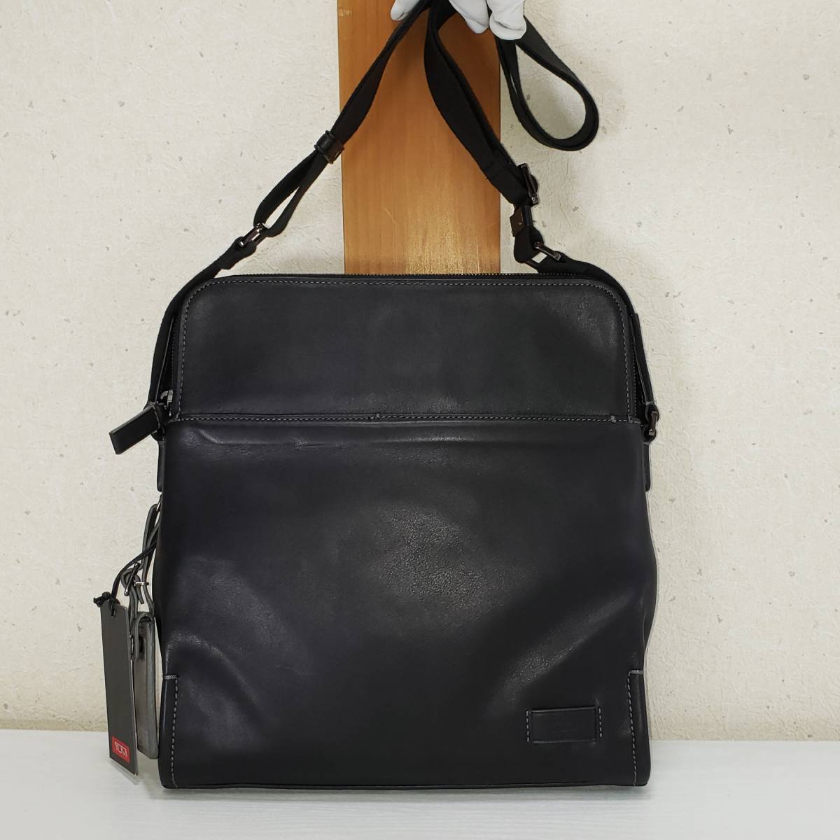 極上品◇TUMI トゥミ ショルダーバッグ 63013 HARRISON STRATTON 