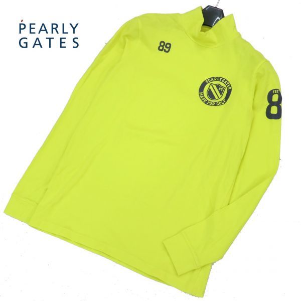 大人気，人気セール 16SS PEARLY GATES パーリーゲイツ ナンバリング ストレッチ 長袖 ハイネック インナーシャツ Tシャツ Sz.4 メンズ ゴルフ d65ta128(インナーウエア)｜売買されたオークション情報、yahooの商品情報を インナーウエア