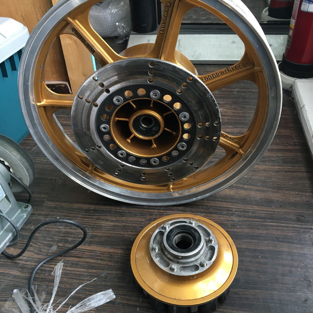 kz1000 aリアホイール z750 z1r カワサキホイール