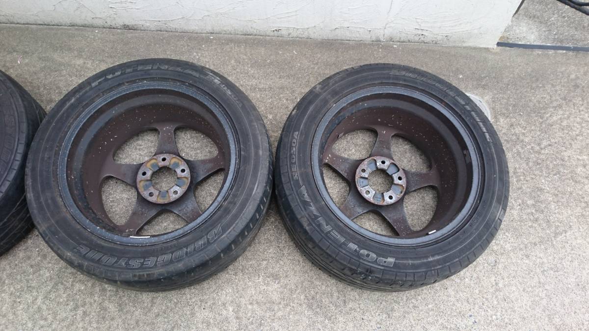 超希少　超軽量　SPOON製SW388　Desmond　ホイール　S2000用　フロント用2本 x 16 x 7JJ +35, リヤ用2本 x 16 x 8JJ +45 _8