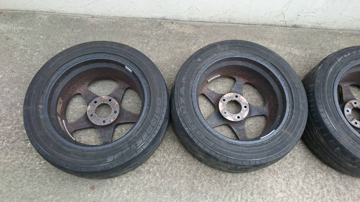 超希少　超軽量　SPOON製SW388　Desmond　ホイール　S2000用　フロント用2本 x 16 x 7JJ +35, リヤ用2本 x 16 x 8JJ +45 _9