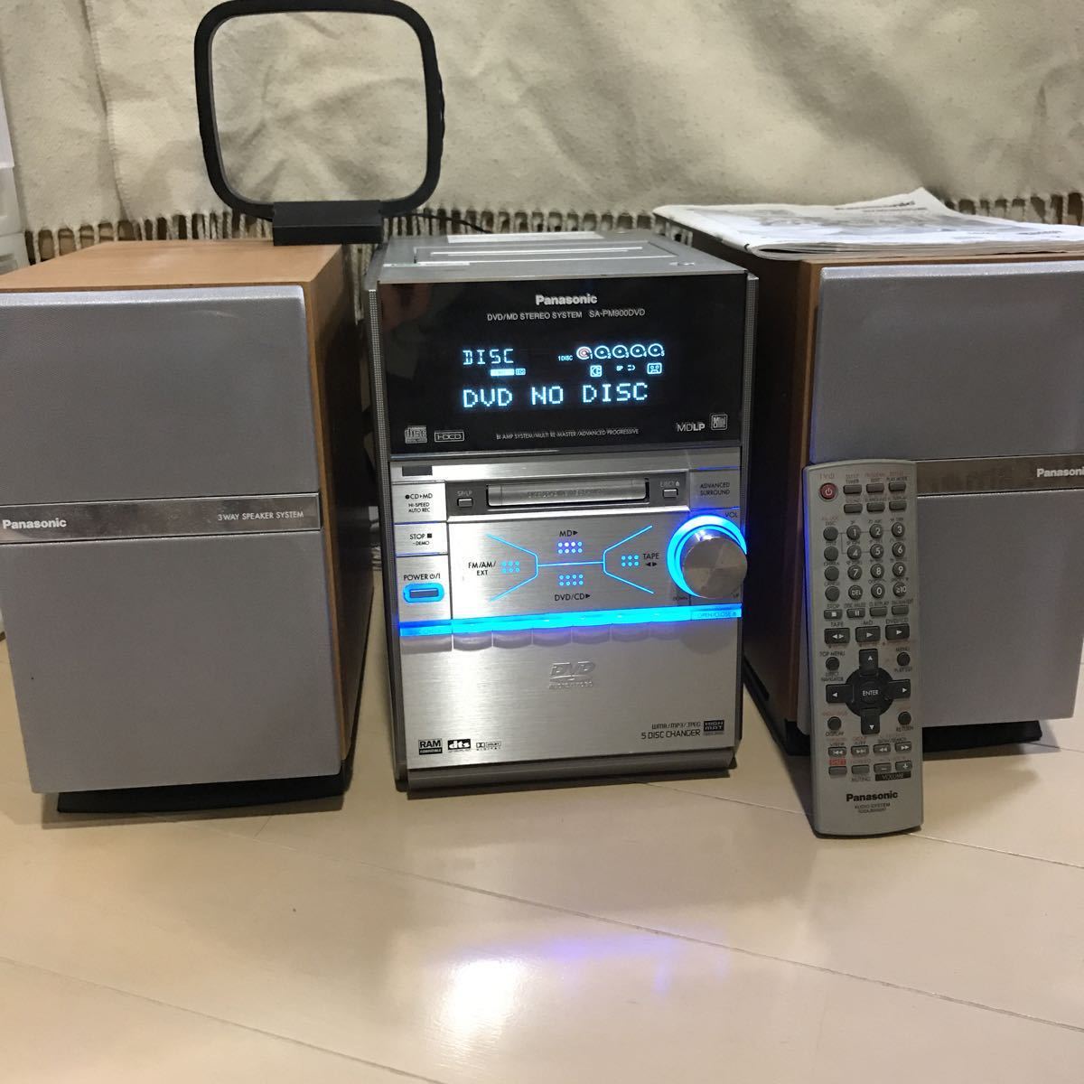 SC-PM900DVD - Panasonic | パナソニック DVD／MDステレオ