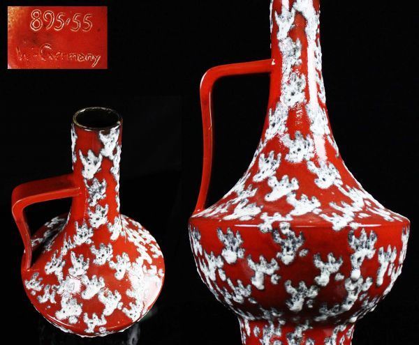 お買い得，新作登場 ドイツ製/W-Germany 真っ赤な花瓶 壺 特大56cm 西洋アンティーク 置物 オブジェ M1w(1700年 - 1800年)｜売買されたオークション情報、yahooの商品情報をアーカイブ公開 - オークファン 骨董陶磁器一般