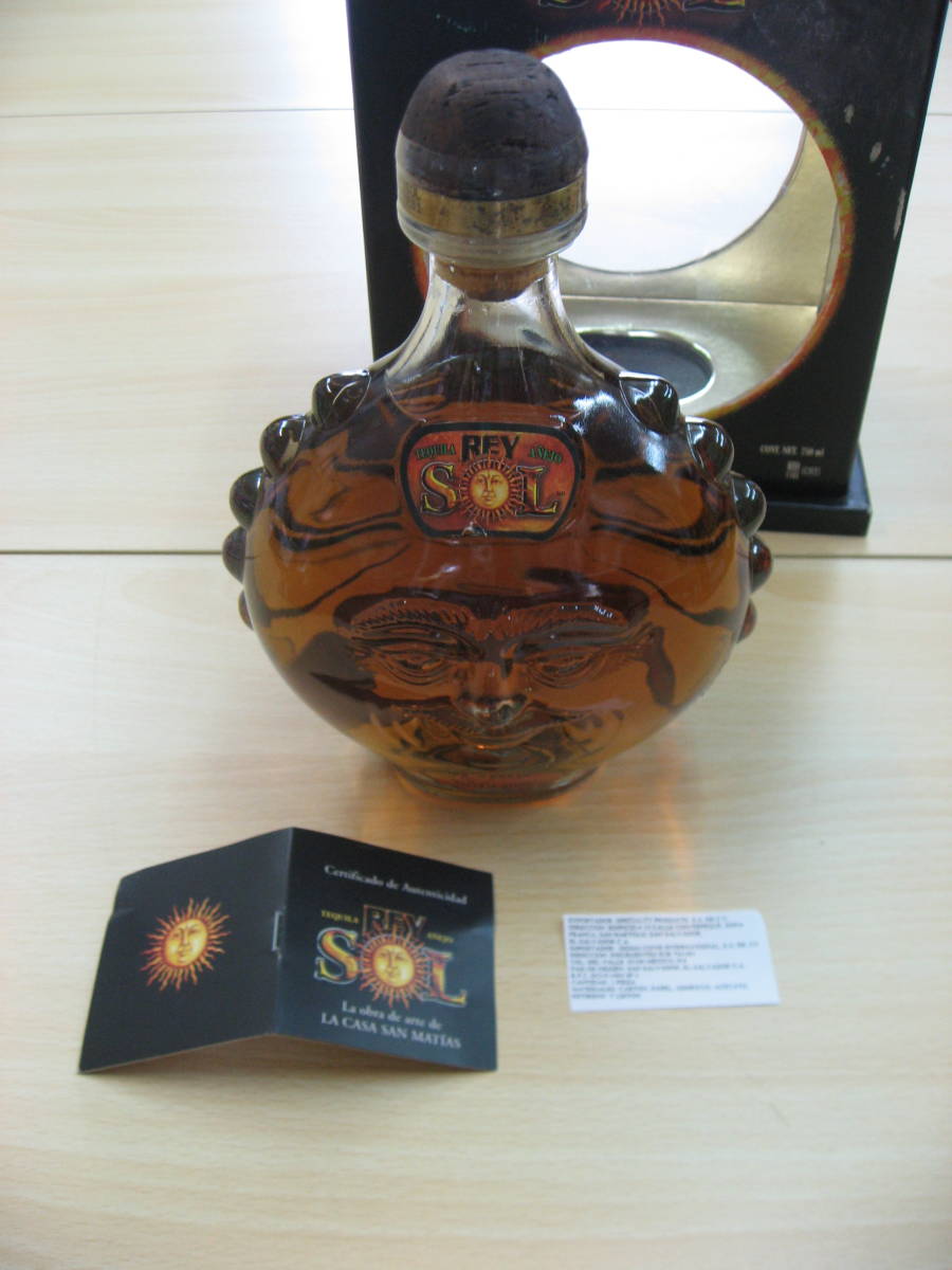 27-41/(T063)REY SOL レイソル テキーラ 酒 750ml メキシコ 古酒