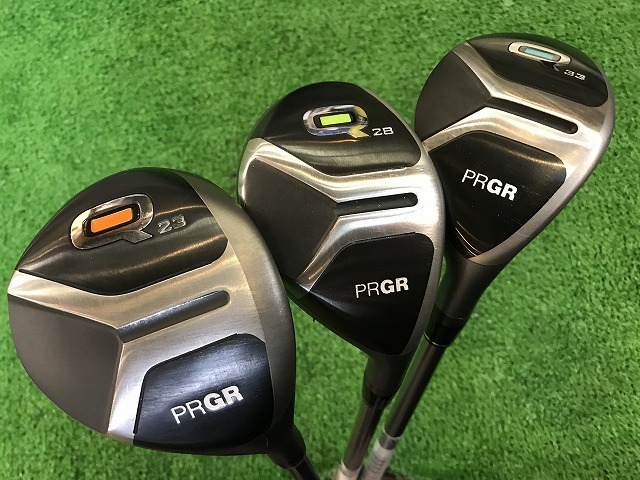  五月特価 フェアウェイウッド&ユーティリティ キュー 23/28/33 3本セット レギュラーカーボン R プロギア prgr Q MP@1 V(プロギア)｜売買されたオークション情報、yahooの商品情報をアーカイブ公 男性右きき用