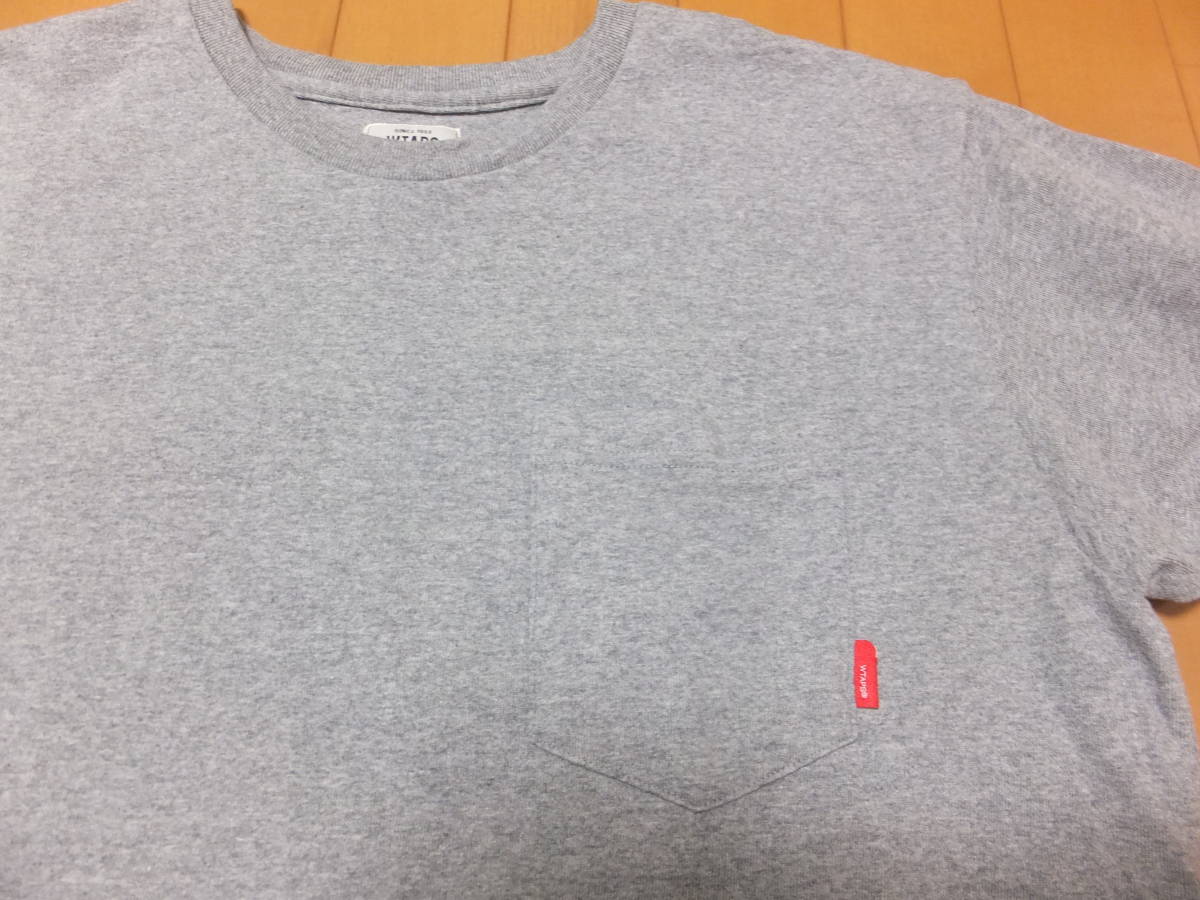 WTAPS SS BLANK | TEE 01 COTTON . ダブルタップス LOOPWHEEL ⁄ C-NECK 