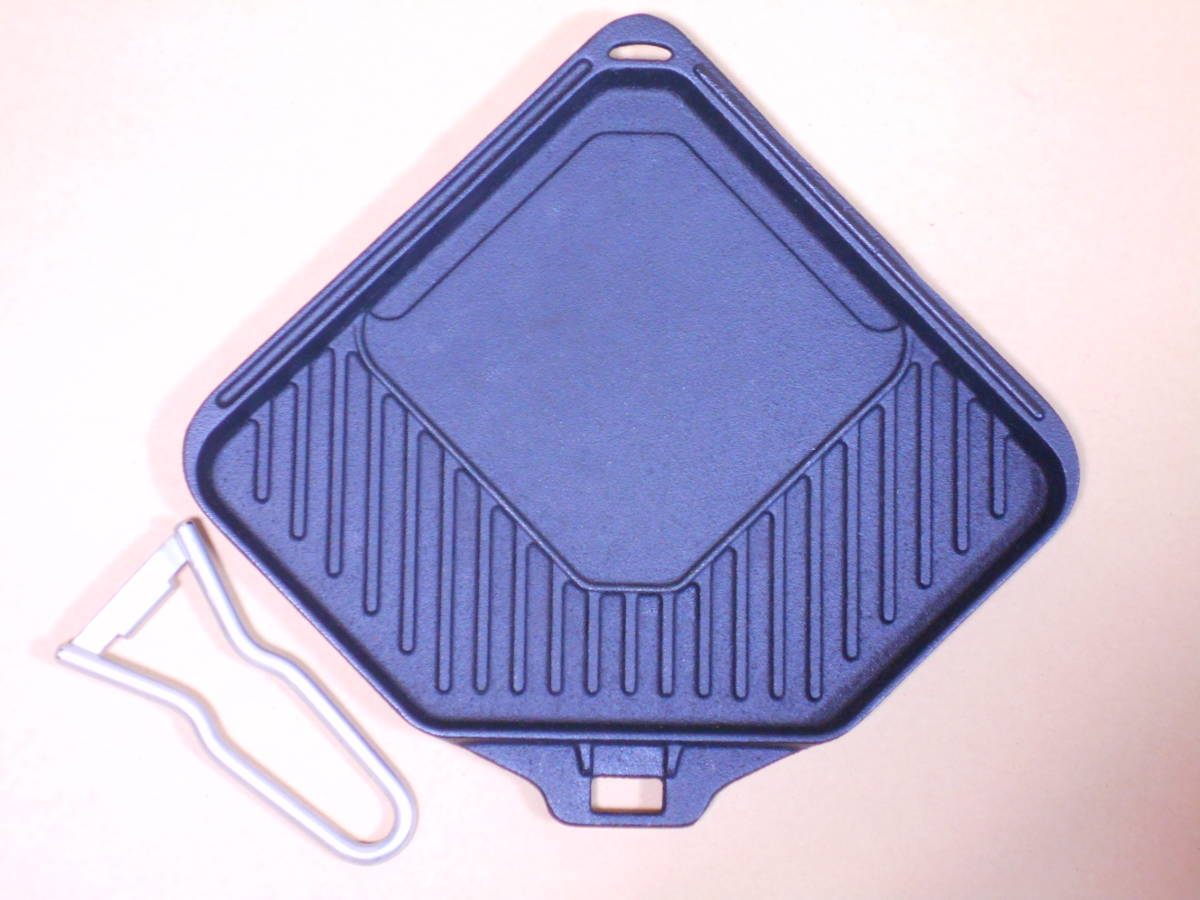 【未使用品】スノーピーク グリルパン GR-005 未使用 希少 スノーピーク グリルパン GR-005 鋳鉄製 レア 2ウェイ