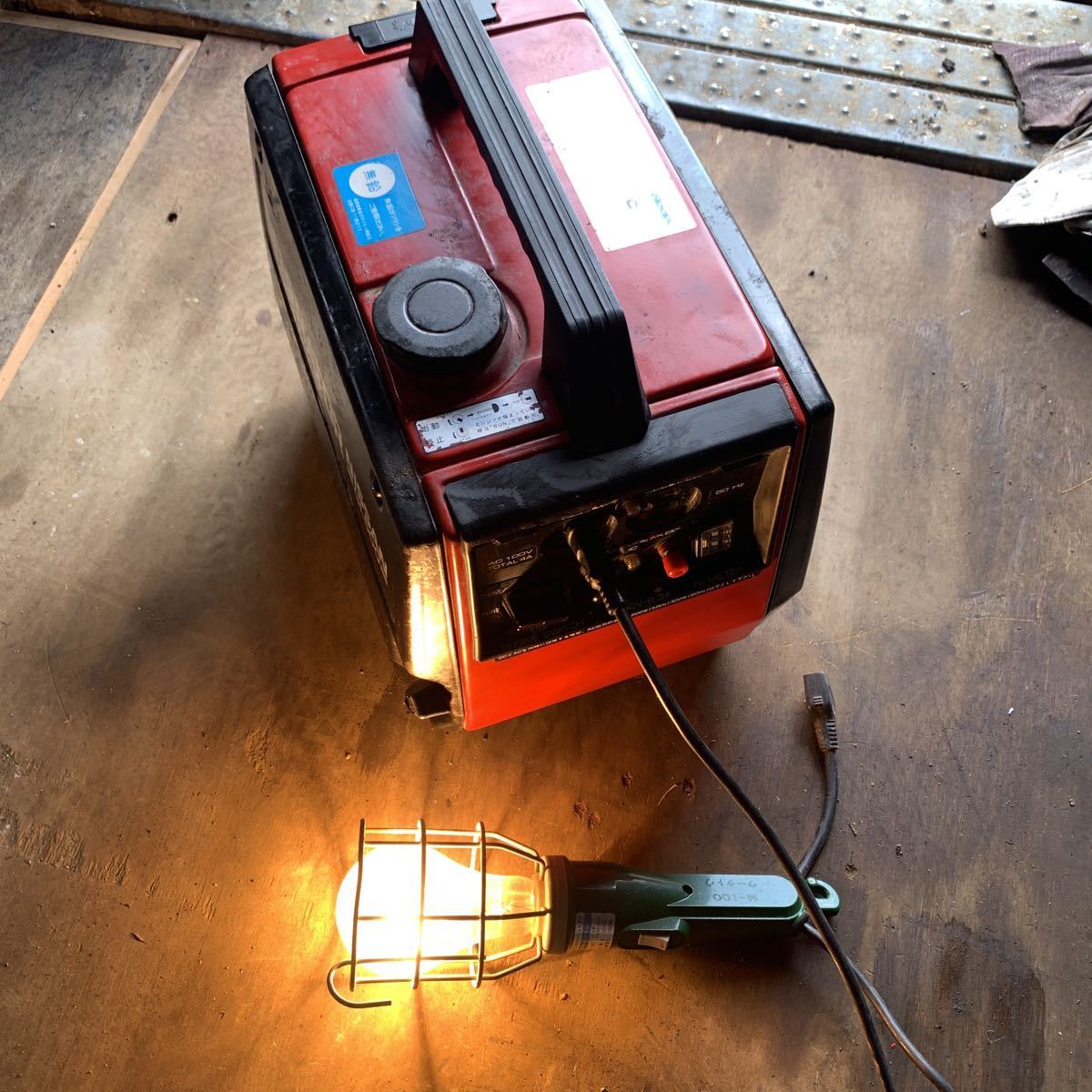 GENERATOR GL500 100V Yahoo!オークション NISSAN 発電機 60Hz - 日産 
