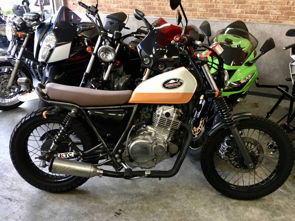 グラストラッカー キック付き cb223 エストレヤ ftr223 250tr st250