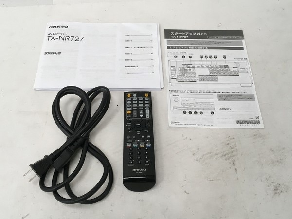 TX-NR727 Onkyo AVアンプ ONKYO : Network メルカリ - 付属品あり ✨美