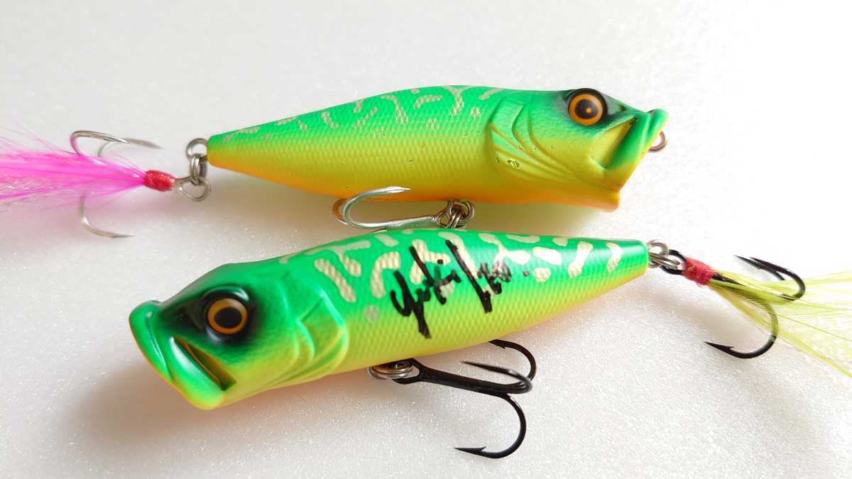 メガバス 伊東由樹 サイン入り POP-X カラクサタイガー セット into