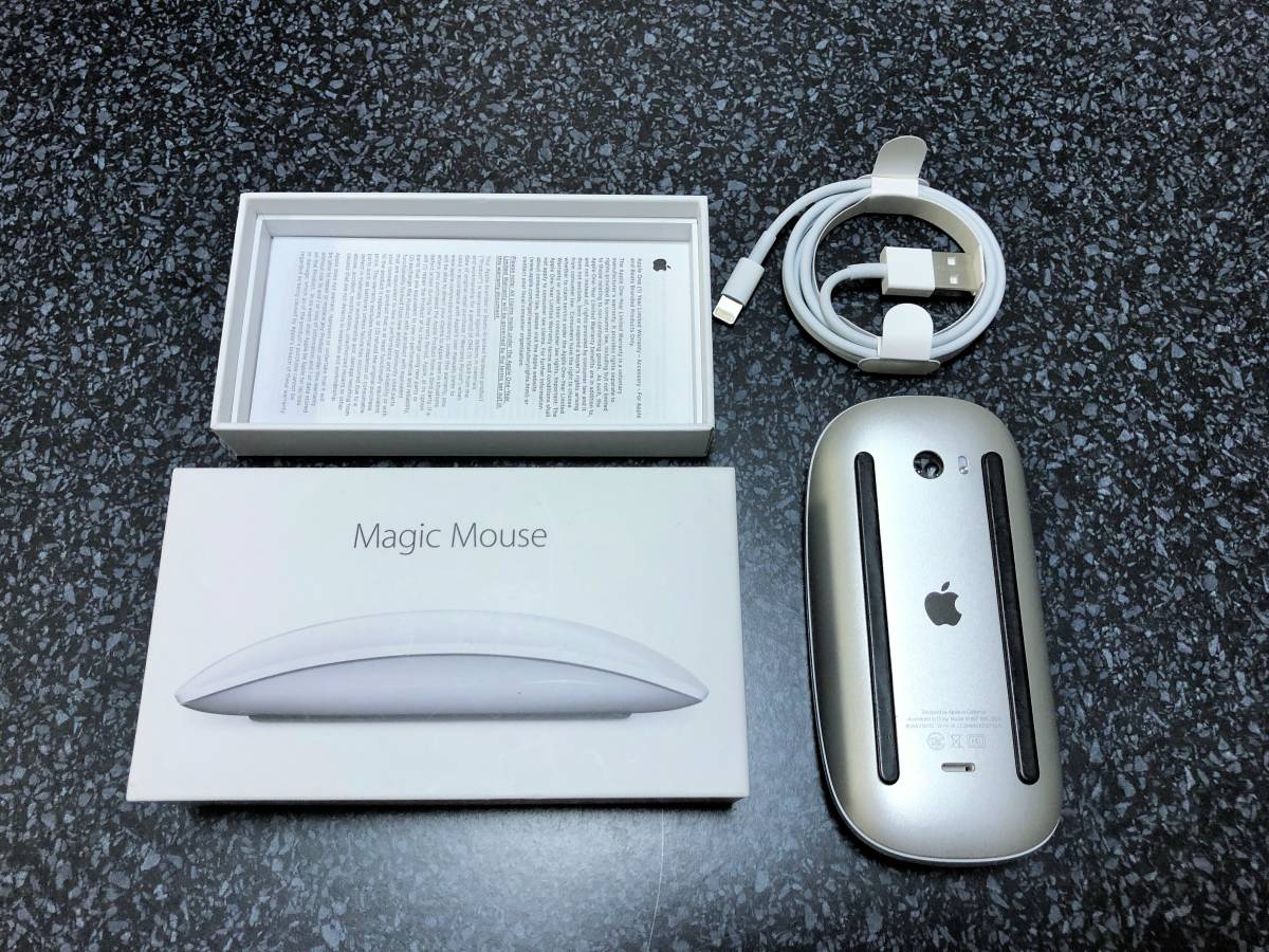 Mouse Magic 0 Apple - Silver Wireless White Bluetooth Unboxing 