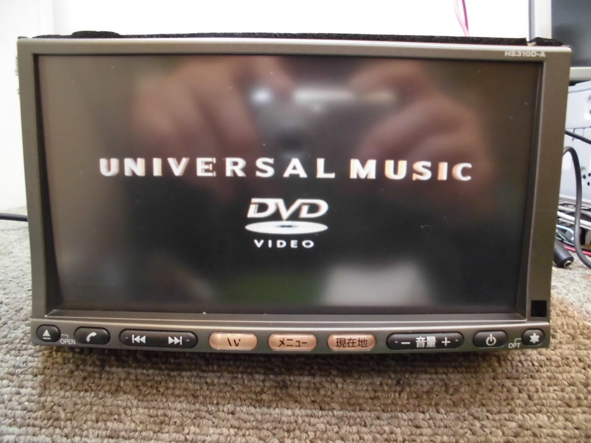 HS310D-A HDDナビ 日産純正 フルセグ 日産 Bluetooth SANYO DVD再生 