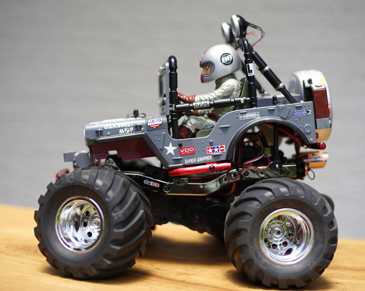 タミヤ | ワイルドウイリー2 電飾付き中古品 WR-02 ワイルドウイリー2