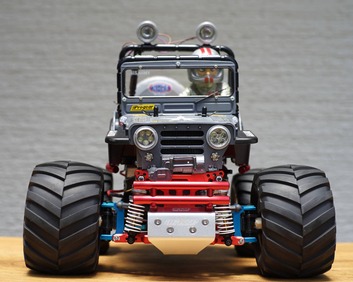 タミヤ | ワイルドウイリー2 電飾付き中古品 WR-02 ワイルドウイリー2