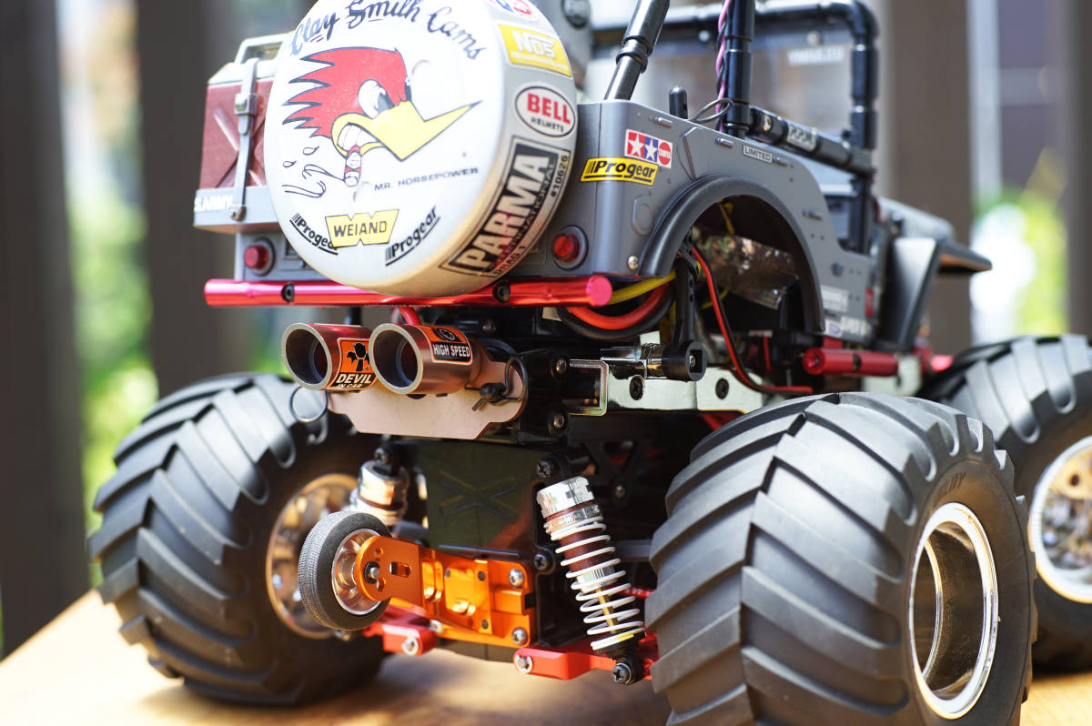 タミヤ | ワイルドウイリー2 電飾付き中古品 WR-02 ワイルドウイリー2