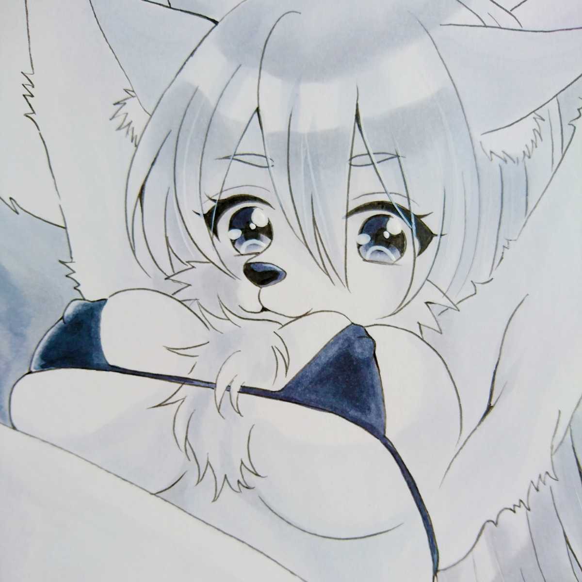 手描きイラスト オリジナル 創作 メスケモ ケモノ 獣人 2 手描きイラスト 売買されたオークション情報 Yahooの商品情報をアーカイブ公開 オークファン Aucfan Com