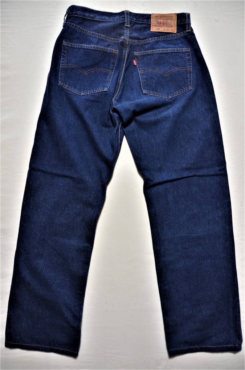即決 [W32]濃紺 Levi's 47501-0117 USA製 501XX ビンテージ復刻 LVC