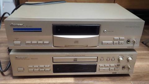 ジャンク品 パイオニア PD-HL1 + PDR-D50 トレー開閉不良やCD