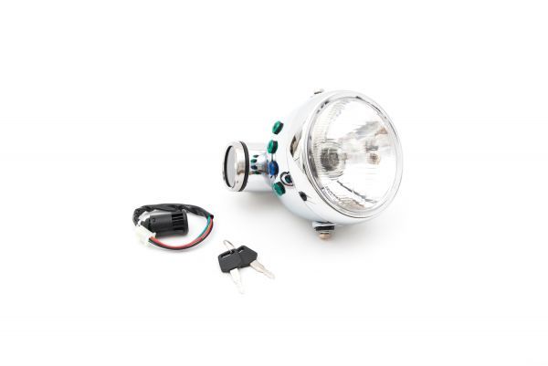 人気定番，セール ヘッドライト 120km メーター イグニッションキー セット モンキー ゴリラ Z50J AB27 シャリー エイプ メッキ 181(ヘッドライト)｜売買されたオークション情報、yahooの商品情報をアーカイブ公開 - ホンダ用