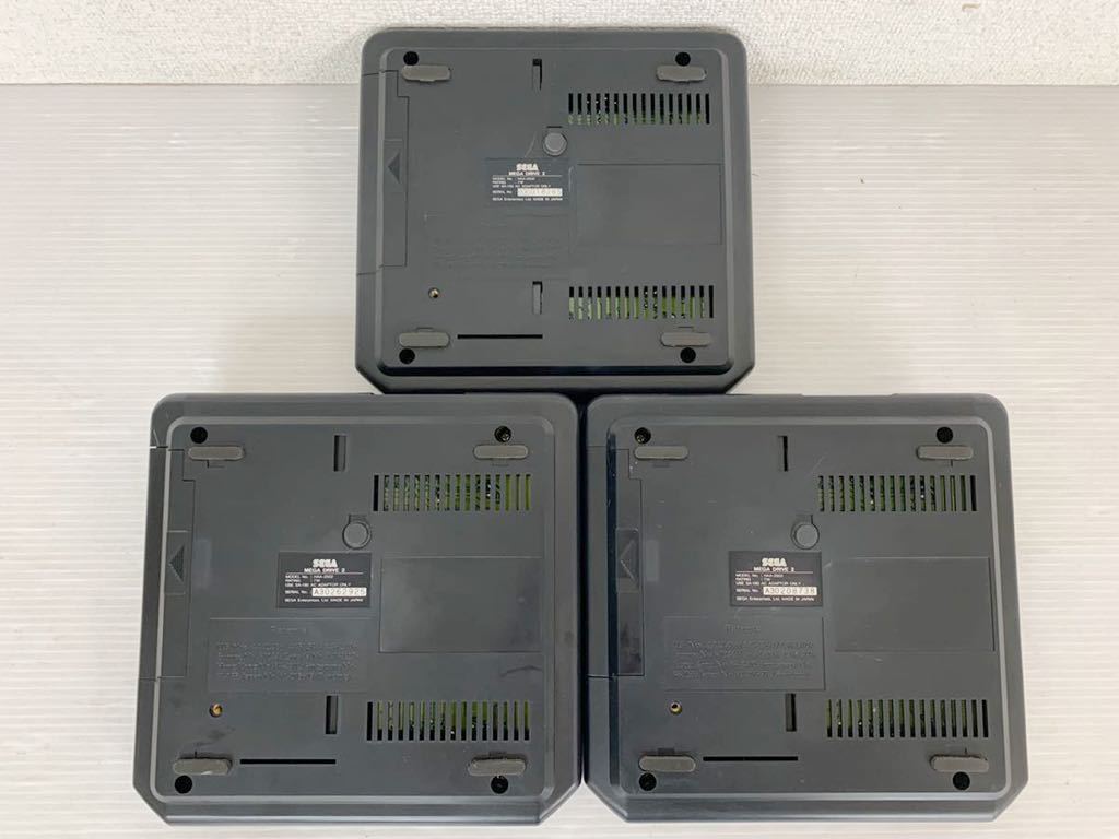 P082703 SEGA MEGA DRIVE メガドライブ2　HAA-2502　本体/コントローラー/AVケーブル/電源コード 箱付 まとめ 動作未確認 ジャンク扱い_4