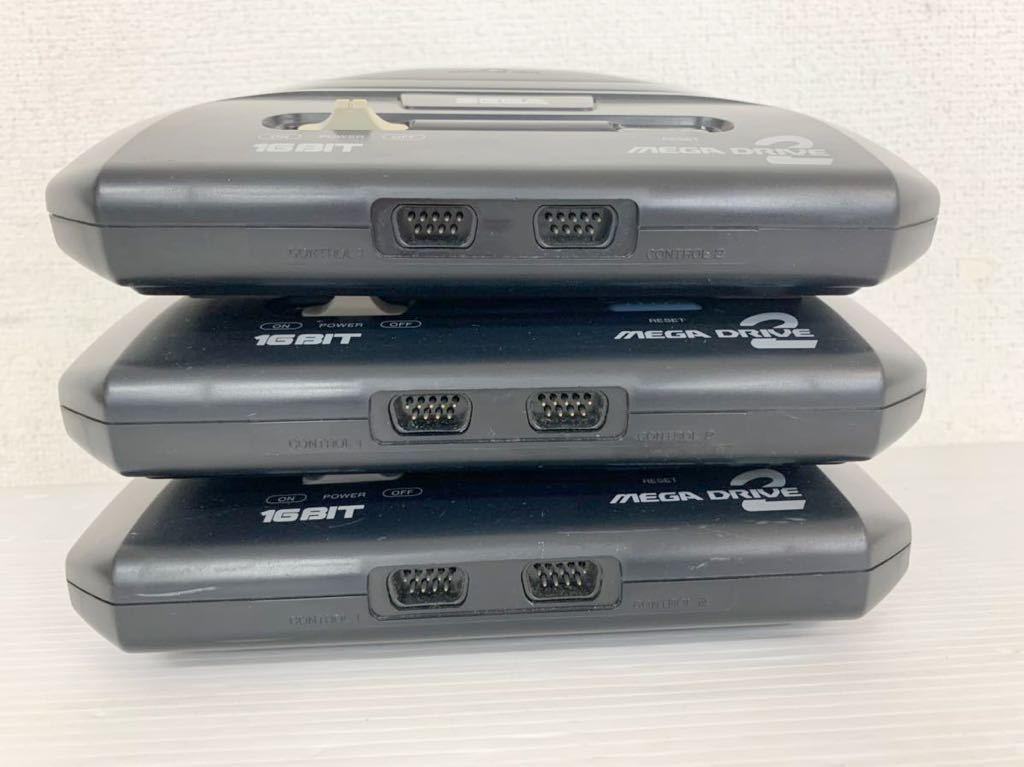 P082703 SEGA MEGA DRIVE メガドライブ2　HAA-2502　本体/コントローラー/AVケーブル/電源コード 箱付 まとめ 動作未確認 ジャンク扱い_5