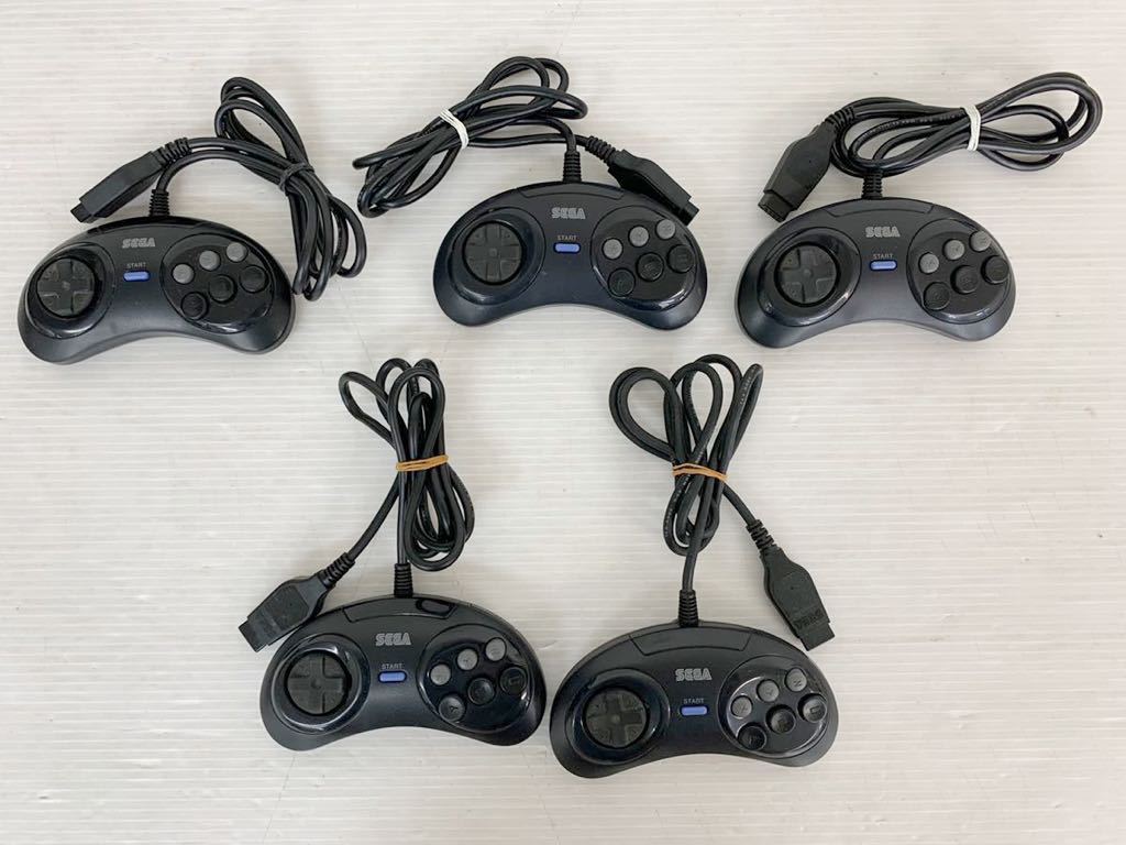 P082703 SEGA MEGA DRIVE メガドライブ2　HAA-2502　本体/コントローラー/AVケーブル/電源コード 箱付 まとめ 動作未確認 ジャンク扱い_9