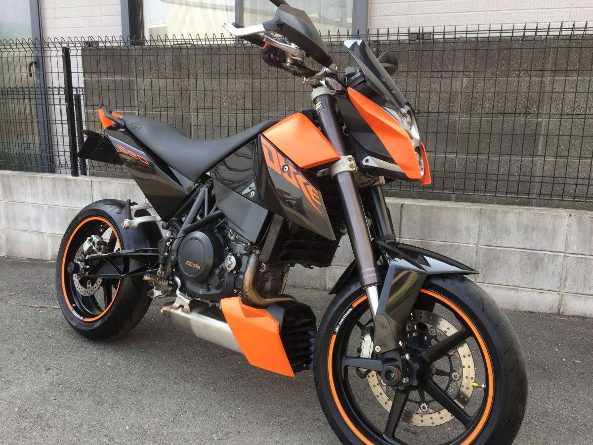 ＫＴＭ６９０デューク 書類、鍵、ＥＴＣ付 KTM 0 DUKE 690デューク★VBKLDS4078M71**** ★オイル交換 690デュークR