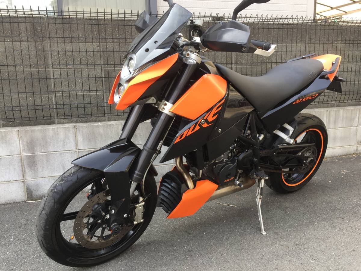 ＫＴＭ６９０デューク 書類、鍵、ＥＴＣ付 KTM 0 DUKE 690デューク★VBKLDS4078M71**** ★オイル交換 690デュークR