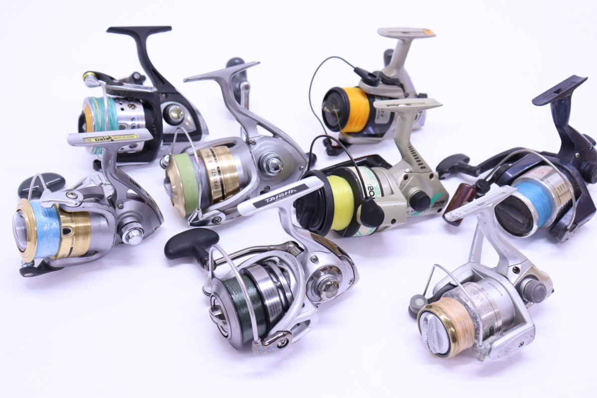 限定セール，大人気 ダイワ 14エクセラー 3000H スプリンター シマノ ナビ XT リョービ 等 スピニングリール 計8点 ジャンク品(ダイワ)｜売買されたオークション情報、yahooの商品情報をアーカイブ公開 - オークファ ダイワ