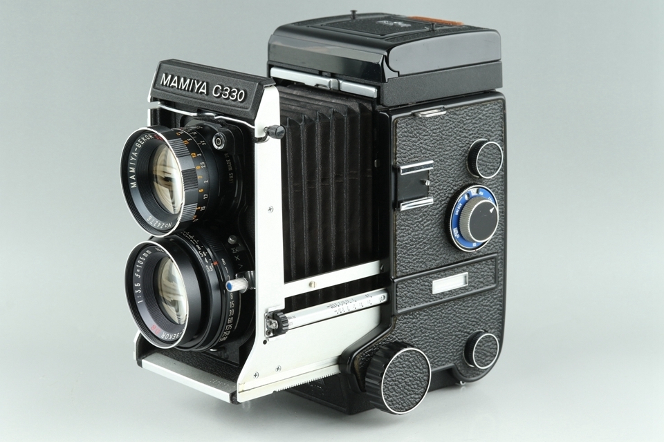 Mamiya C330 + Mamiya-Sekor DS 105mm F/3.5 Lens #22835E6 MamiyaC330