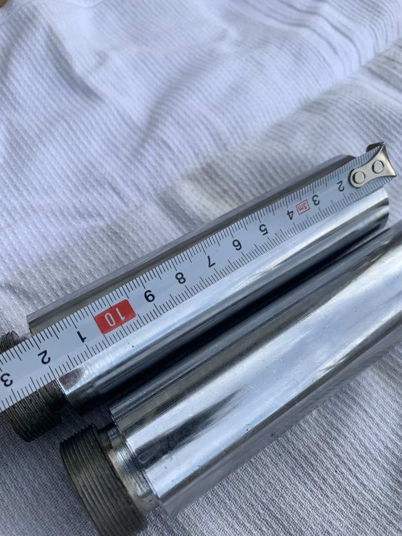 ビラーゴ250 フォークジョイント延長12cm ビラーゴ250 フロントフォーク延長キット ジョイント120mm 12cm 33π TW