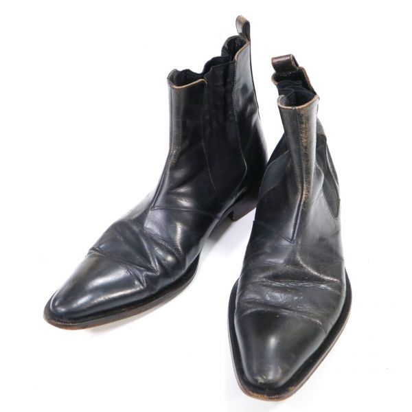 COMME CA COLLECTION コムサ コレクション レザー☆ サイドゴア  