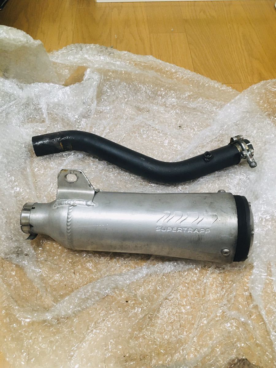 送料込】スーパートラップ XLR250用♪ パーツ 自動車、オートバイ