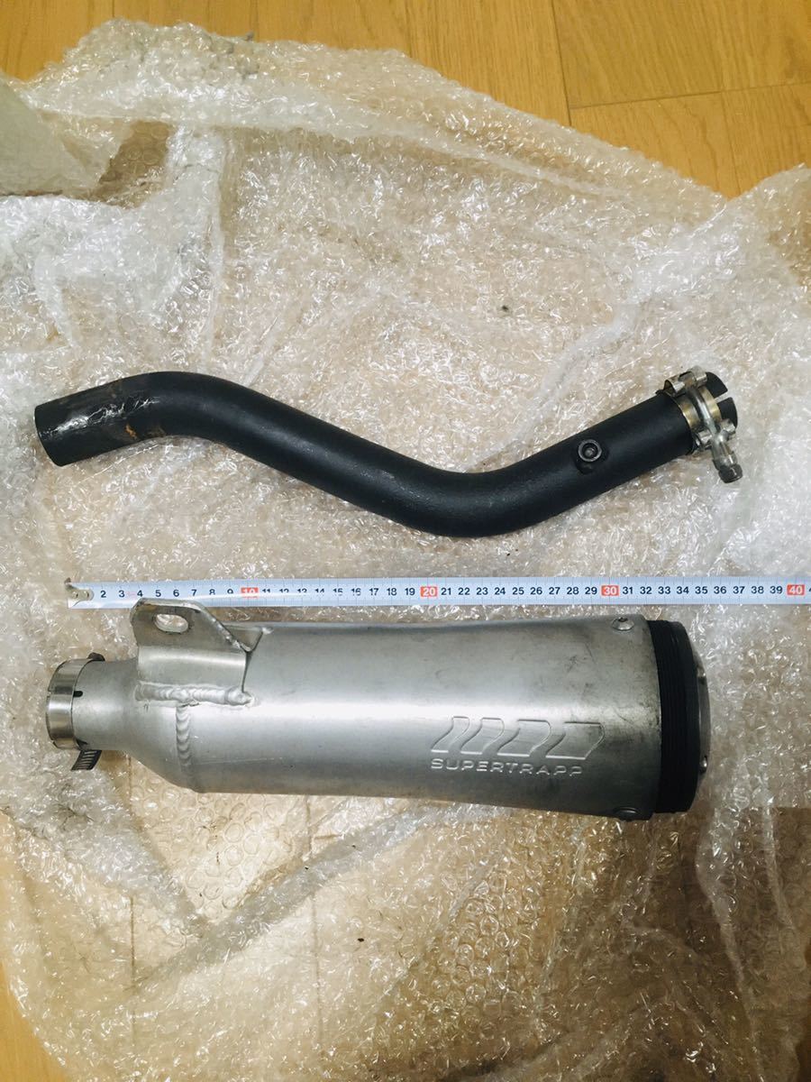送料込】スーパートラップ XLR250用♪ XLR250用と事で昔ヤフオクで購入し
