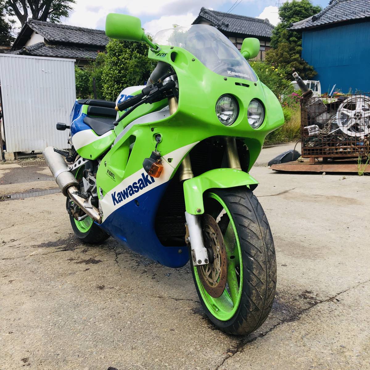 ZXR400 カワサキ 純正 - Kawasaki ハンドルスイッチ 左 バイク ZXR400R