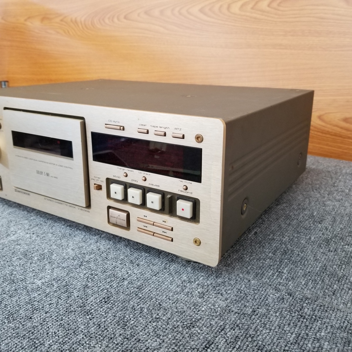 販売特価 084T14□TEAC カセットデッキ V-6030S□ 販売特価 084T14□TEAC カセットデッキ V-6030S□