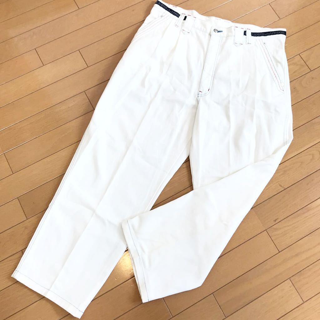 HARDY AMIES ホワイトデニム105
