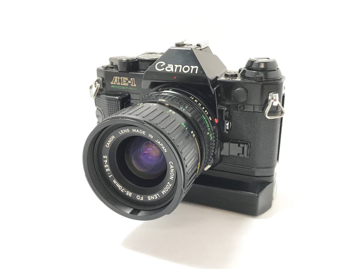 ☆Canon/キャノン AE-1 PROGRAM/プログラム ボディ FD 35-70mm ☆Canon/キャノン AE-1 PROGRAM/プログラム ボディ FD 35-70mm