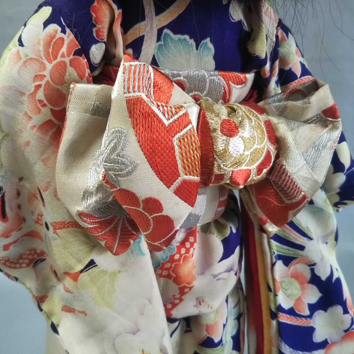 市松人形 桜國 日本人形 かわいい女の子 約43cm 古い(市松人形)｜売買 