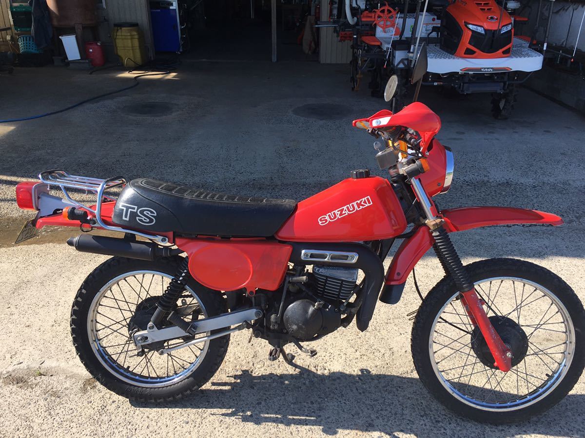 スズキ - SUZUKI TS80 ハスラー80 ハスラーTS80 1981年2月 日本バイク 