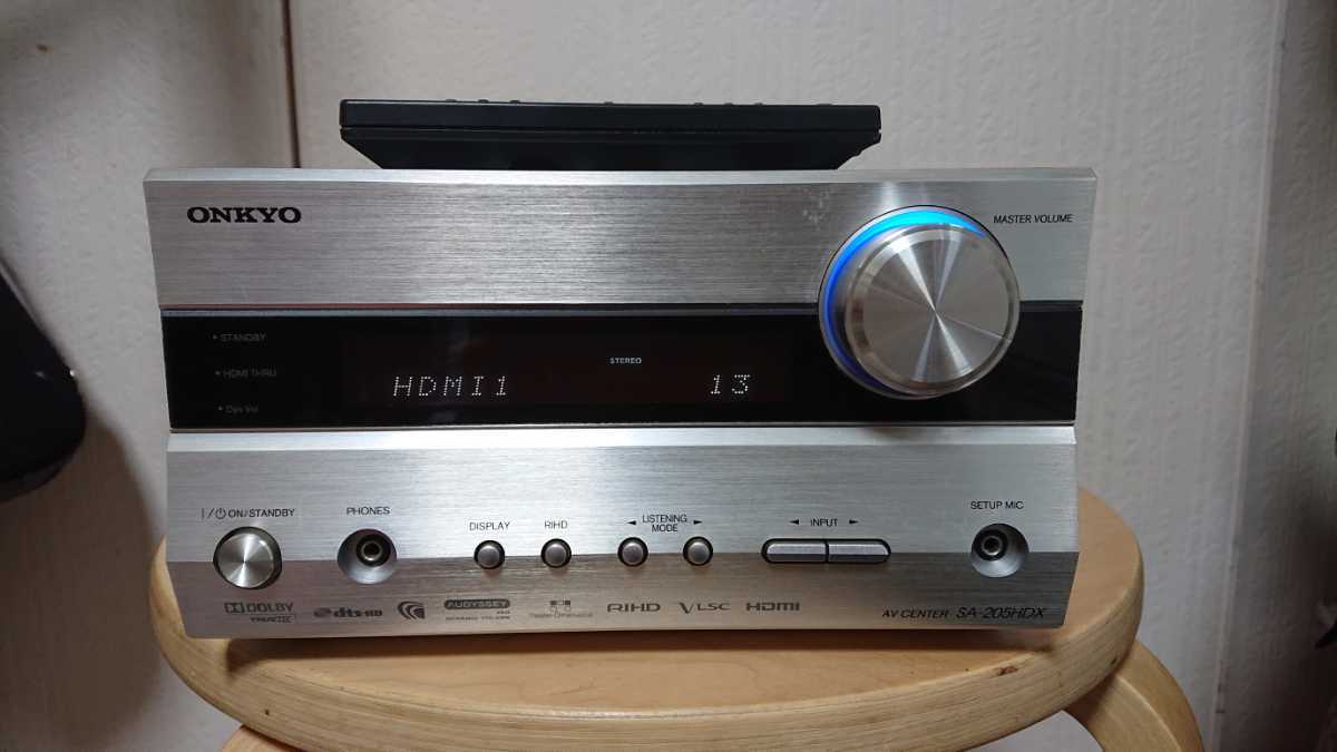 ONKYO SA-205HDX オンキョー コンパクト AVアンプ AV CENTER 【公式通販】