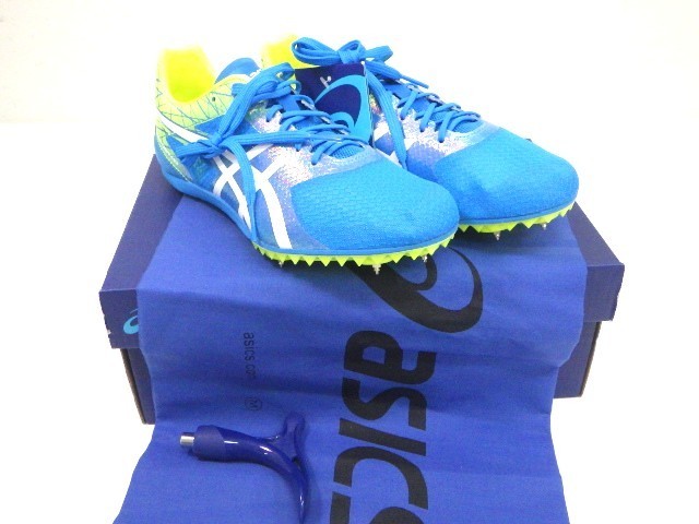 最新作 z47 陸上競技用スパイクシューズ asics アシックス COSMORACER MD コスモレーサー TTP518 ティーバブルー&times;ホワイト 24.5cm(24.5cm)｜売買されたオークション情報、yahooの商品情報をアーカイブ公開 - 24.5cm