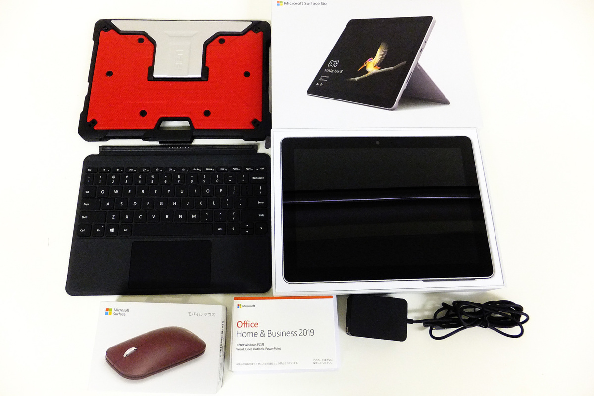 美品 Microsoft MHN-00017 Surface Go Gold Processor 4GB 64GB/新品 