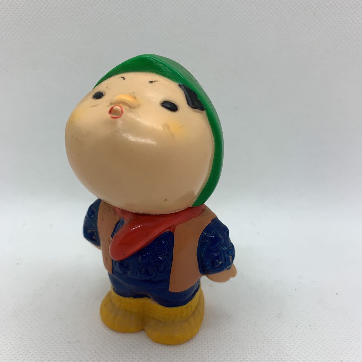 だ*ま様 【昭和レトロ】岩手銀行 がんちゃん カウンター用 ソフビ貯金箱 当時物 当時物】ソフビ 貯金箱 岩手銀行 がんちゃん 昭和レトロ 雪ん子 貯金