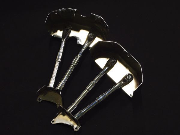 スティード400 ハーレー風プッシュロッドカバー エンジン ハーレー風