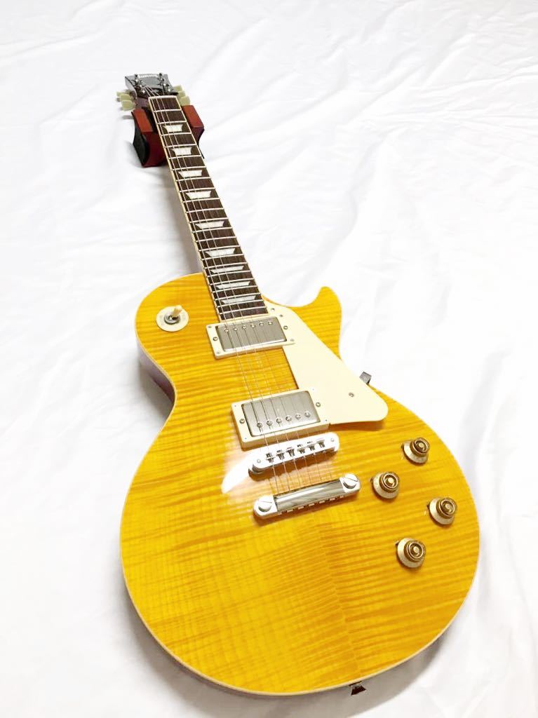 限定セール，セール メンテナンス済み BURNY Vintage Lemon Drop レモンドロップ レスポール フェルナンデス エレキギター バーニー(フェルナンデス)｜売買されたオークション情報、yahooの商品情報をアーカイブ公開 - 本体