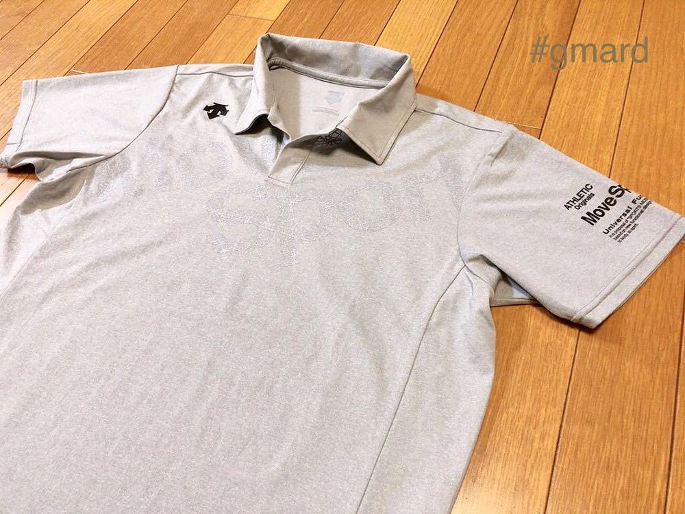 格安，正規品 DESCENTE MoveSport タフTポロシャツ Lサイズ グレー杢 デサント ムーブスポーツ UPF40/形状安定(トップス)｜売買されたオークション情報、yahooの商品情報をアーカイブ公開 - オークファン その他