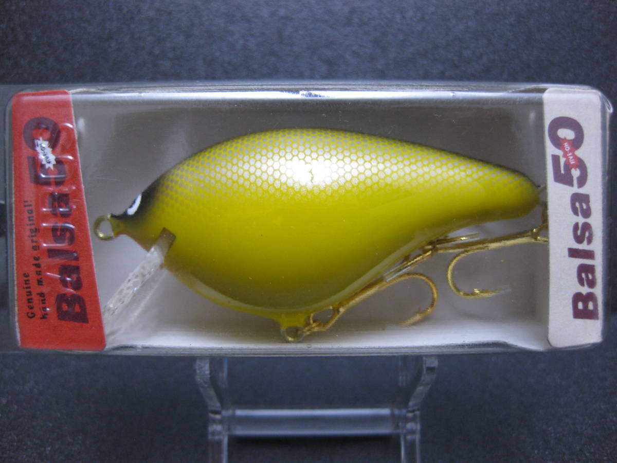 セール，新作登場 13: ザウルス バルサ50 スタウト オリジナル FSS オリカラ イエローシルバーシャッド SAURUS Balsa50 STOUT Or. 検 HEDDON(バルサ50)｜売買されたオークション情報、yahooの商品情報をアーカイブ公開 - オ 淡水
