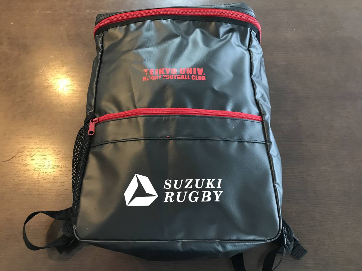 帝京大ラグビー部 ディバッグ 帝京大学ラグビー部リュック○選手支給品○SUZUKI○トップリーグ